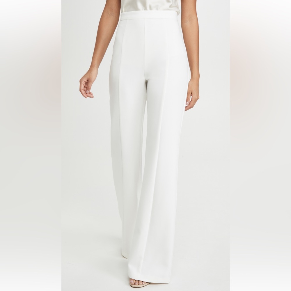 Black Halo Isabella Pants, Porcelain, Size 0